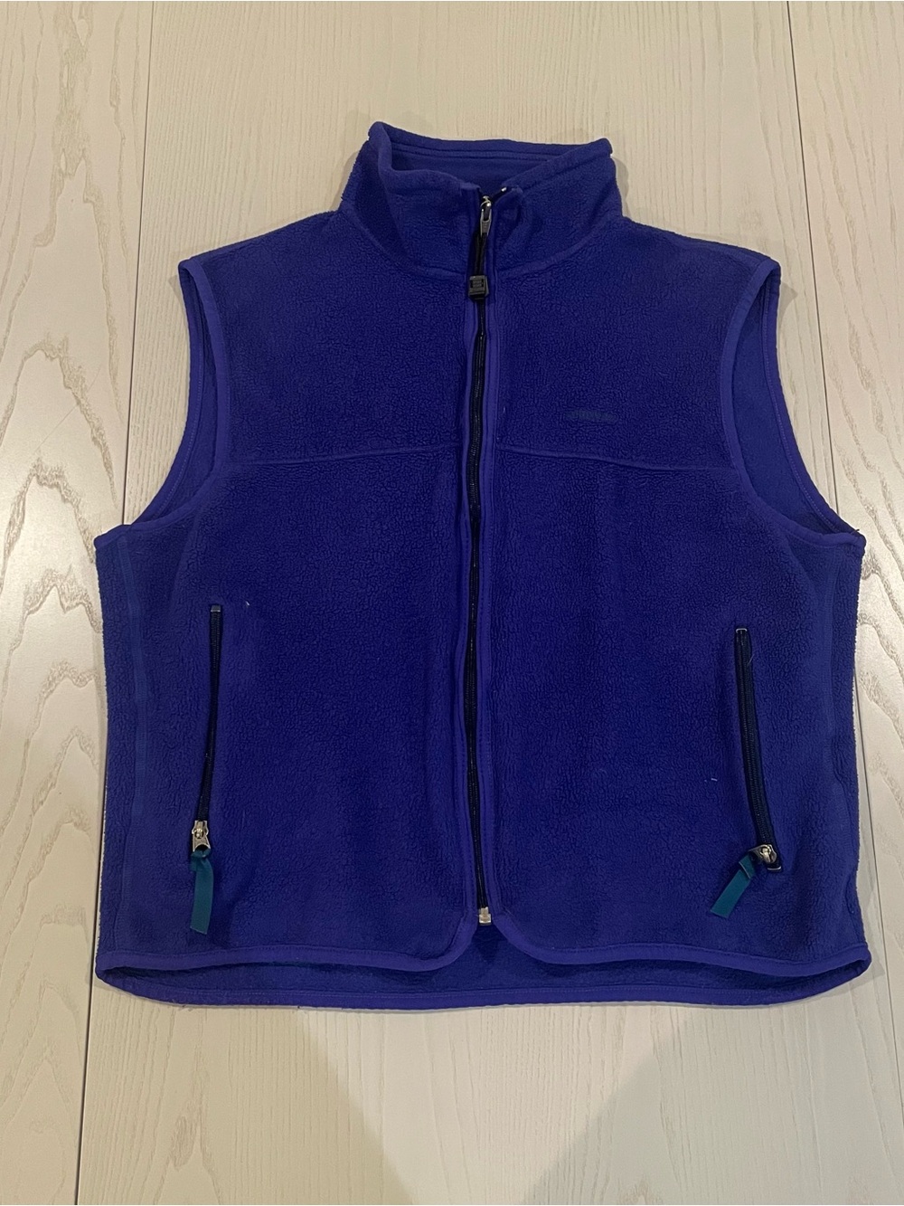 Vintage Patagonia Synchilla Fleece Vest Blue - Small